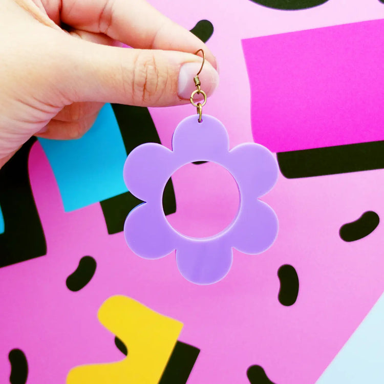 SUPER SECONDS Daisy Statement Earrings