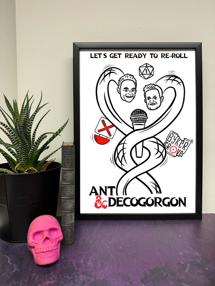 Ant & Decogorgon A4 Print
