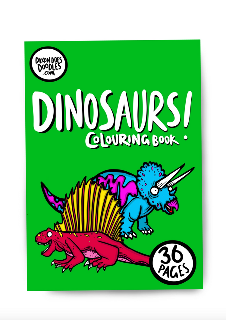 Dinosaurs Colouring Book