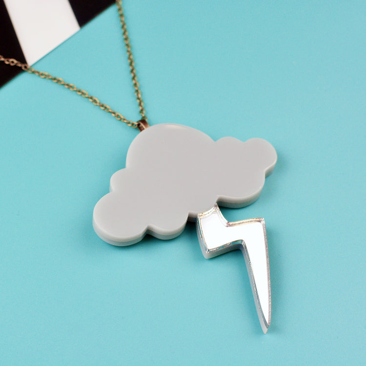 SUPER SECONDS Storm Statement Necklace