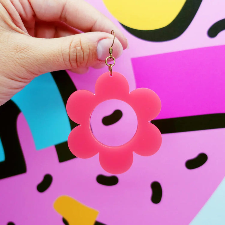 SUPER SECONDS Daisy Statement Earrings