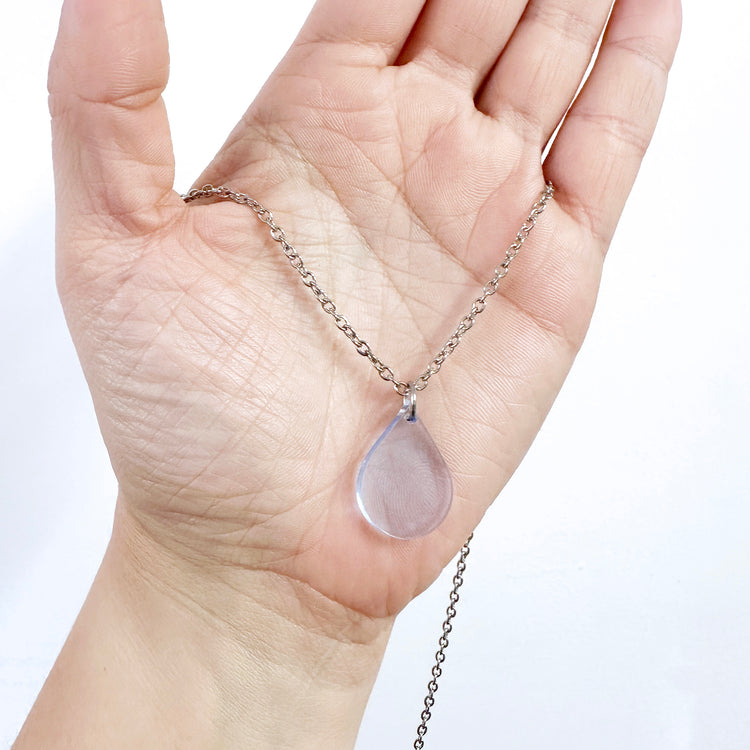 SUPER SECONDS Raindrop Necklace