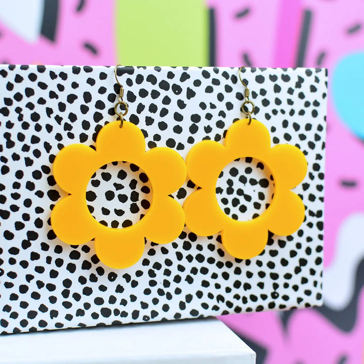 SUPER SECONDS Daisy Statement Earrings