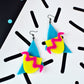 SUPER SECONDS Memphis Statement Earrings (MARKED)