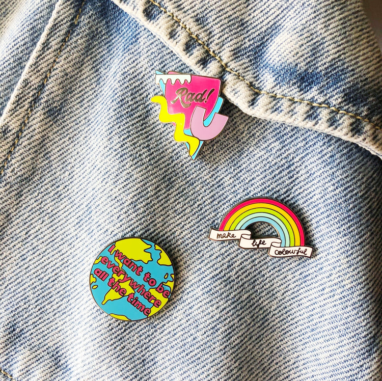 SUPER SECONDS Mystery Enamel Pin Blind Bag (ONE pin)