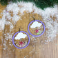 SUPER SECONDS Snowstorm Statement Earrings