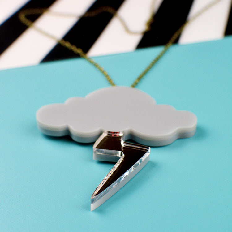 SUPER SECONDS Storm Statement Necklace